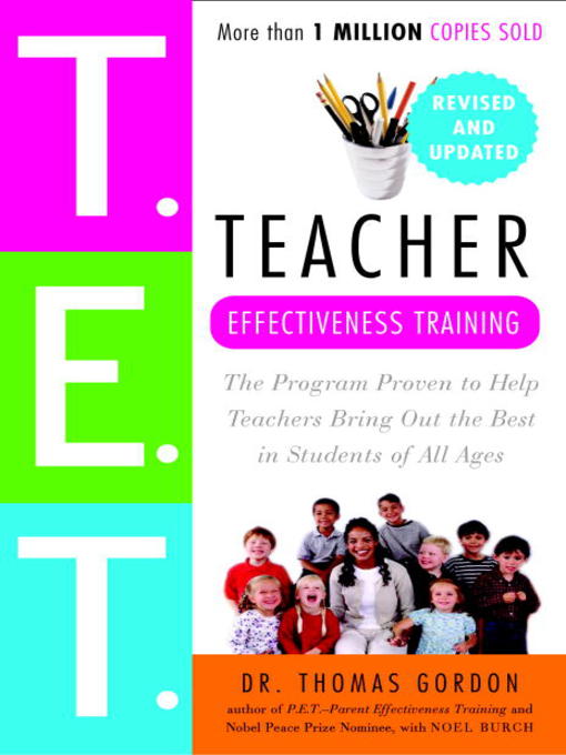 Title details for Teacher Effectiveness Training by Dr. Thomas Gordon - Wait list